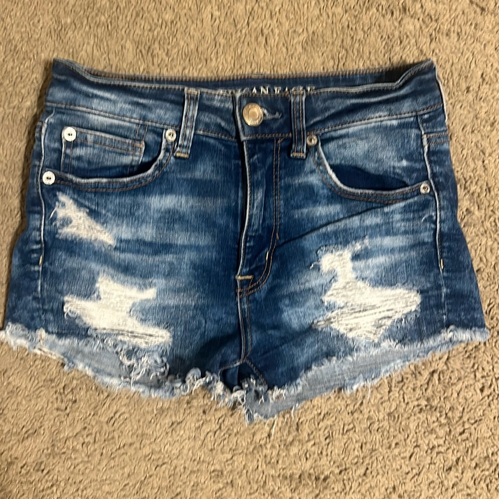 American Eagle cut up Shorts - sz 2
